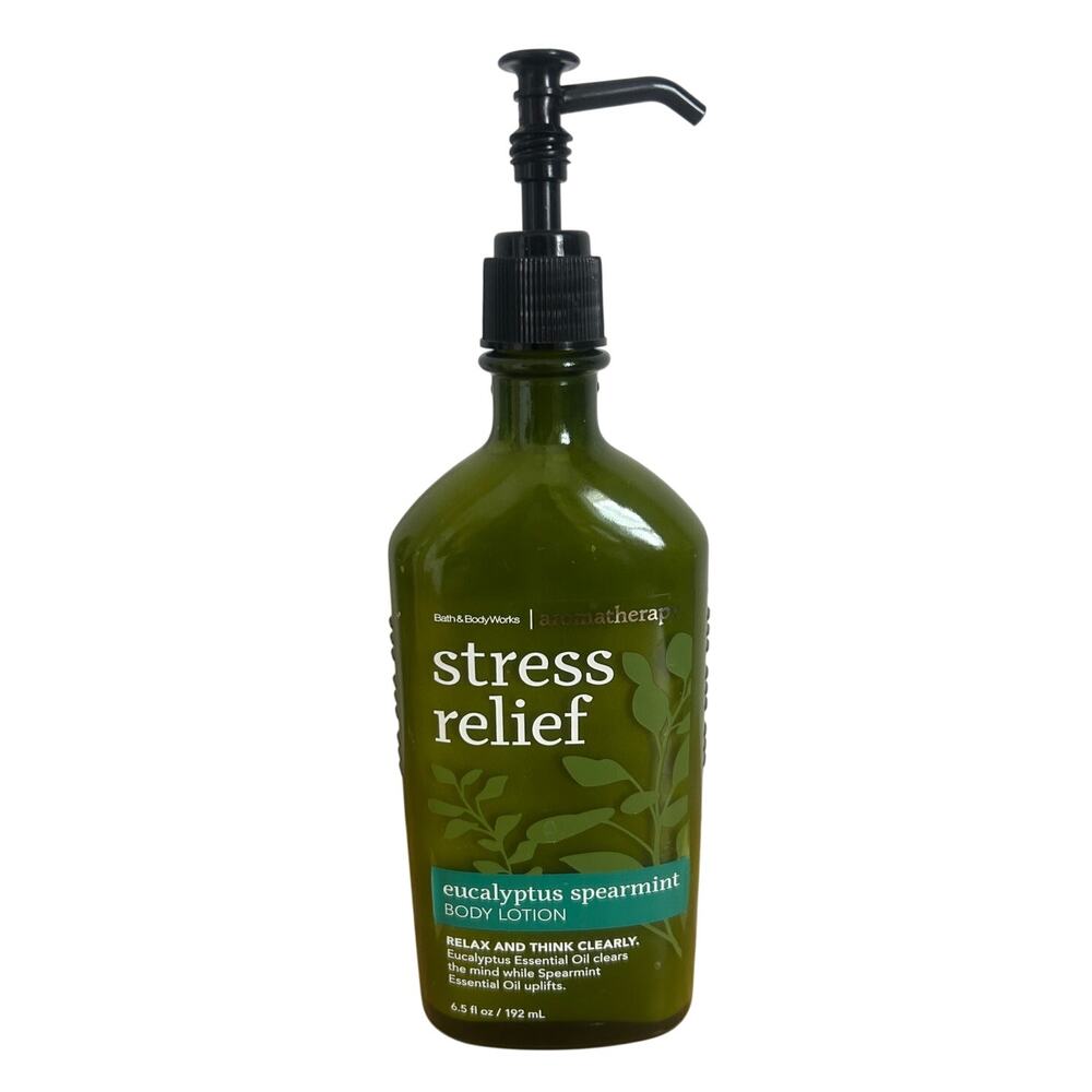 Bath‎ & Body Works Aromatherapy Stress Relief Eucalyptus Spearmint Body Lotion